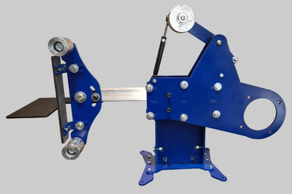 work rest tooling arm and D Plate on DIY Grinder