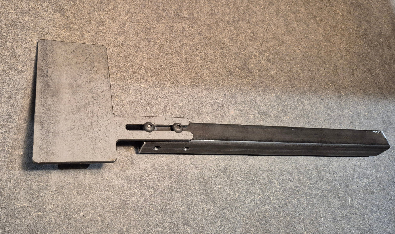 work rest hardware and tooling arm