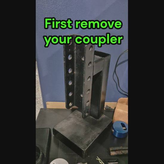 installing lock box on mount