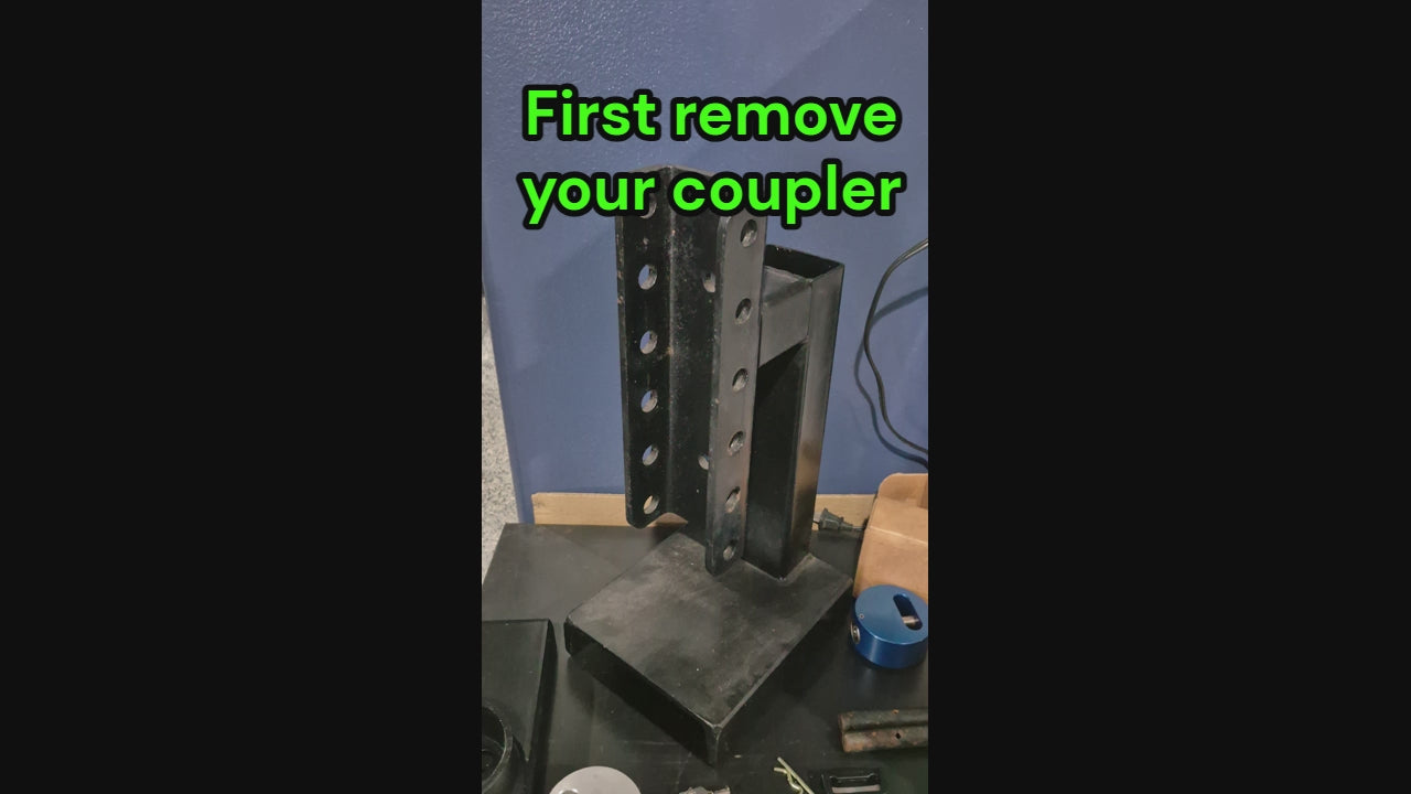 installing lock box on mount