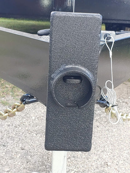 shows armored ring for puck lock